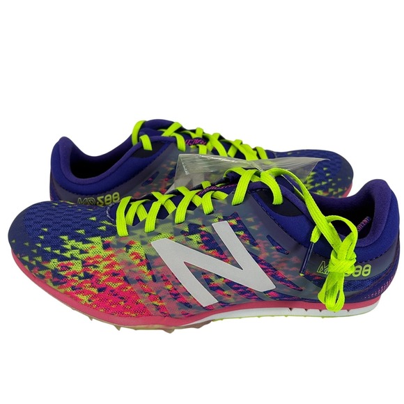 New Balance Shoes - New Balance MD500 P5 Womens 8 Purple Pink Yellow Track Field Racing Spikes NEW